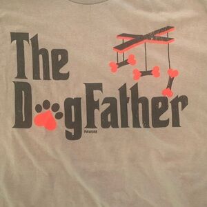 NEW! Slate Grey “The DogFather” T-Shirt - Size 2XL